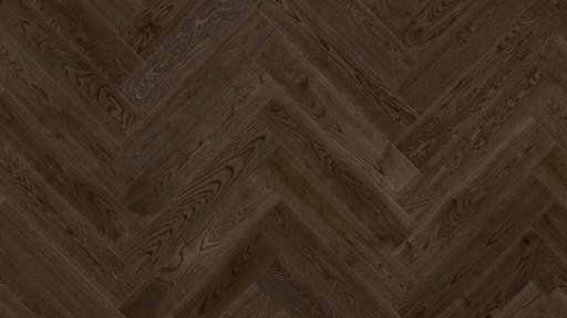 EUROSTYLE Signature Brushed Herringbone - Select Grade Oak Chateau Matt Finish with Brushed Surface