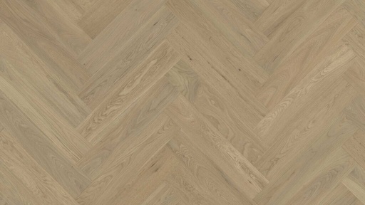 EUROSTYLE Signature Brushed Herringbone - Select Grade Oak Marseille Matt Finish with Brushed Surface