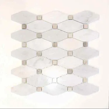 [ALI-ORI-WGT-DOT-RHOMBUS] Origami  (White and Woodgrain).webp