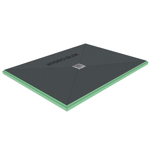 Hydroblok Standard Drain Shower Pans
