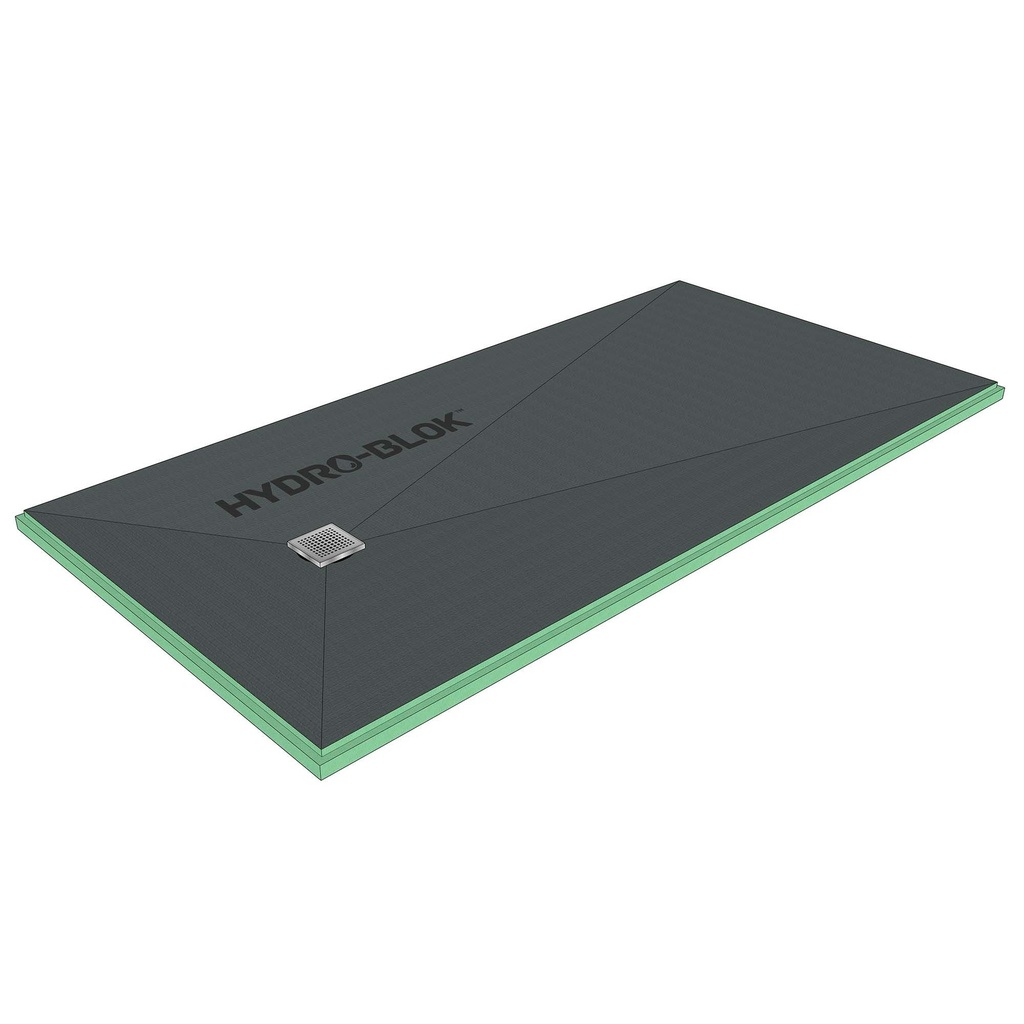 Hydroblok Standard Drain Shower Pans