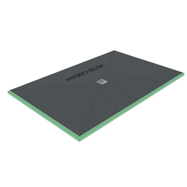 Hydroblok Standard Drain Shower Pans