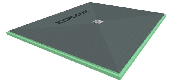 Hydroblok Standard Drain Shower Pans