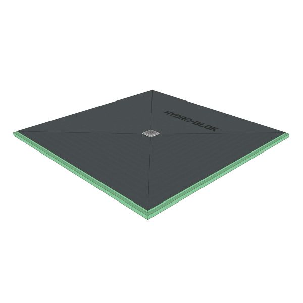 Hydroblok Standard Drain Shower Pans