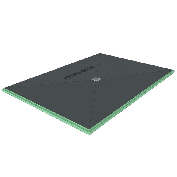 Hydroblok Standard Drain Shower Pans