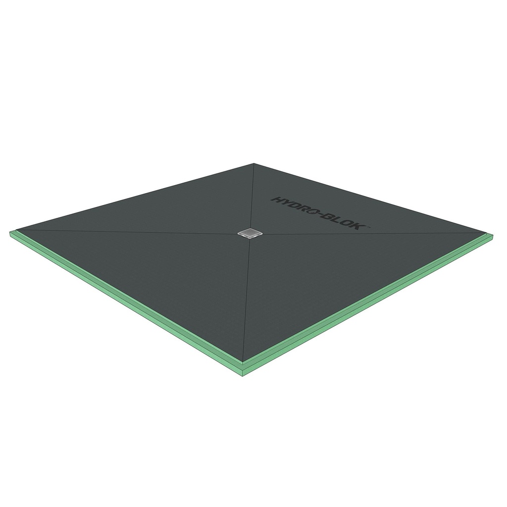 Hydroblok Standard Drain Shower Pans