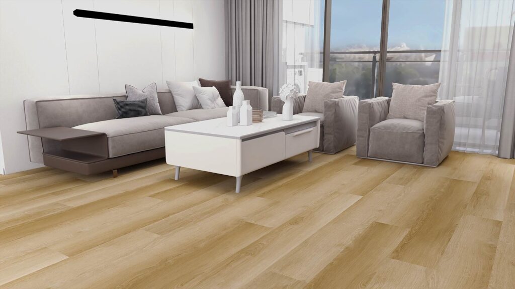 [VU-ALES-531L01] EUROSTYLE Venice Ultracore - Plank Style Alessandria Super Matte Titanium Finish