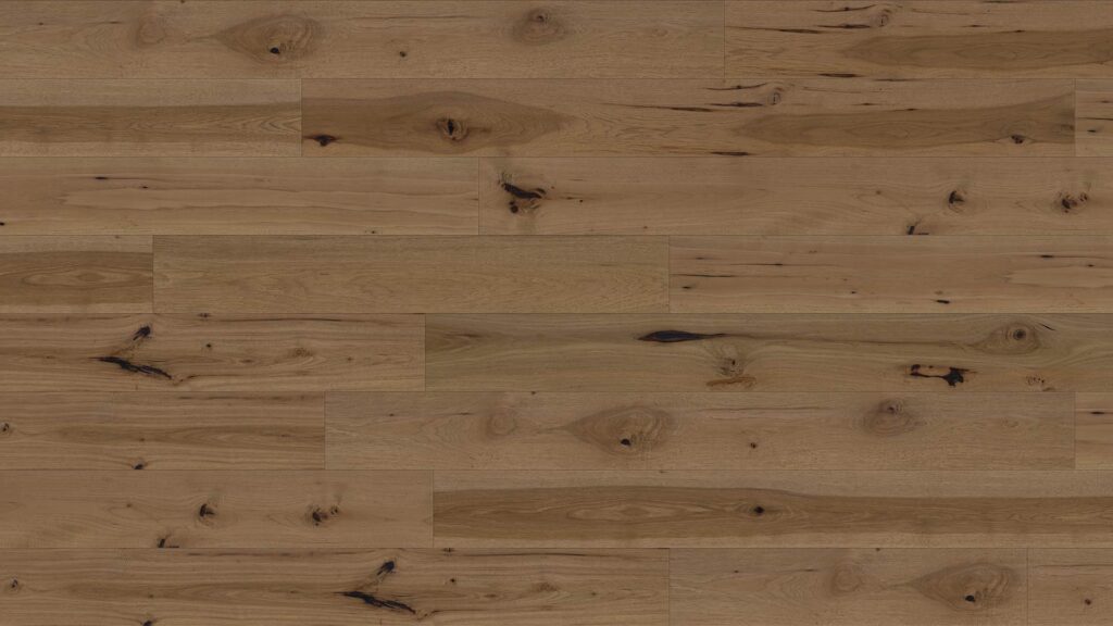 [FE-2023-HCV] EUROSTYLE Signature Handscraped - Natural Grade Hickory Cherryville Handscraped