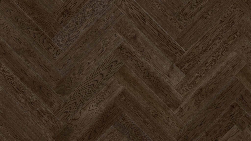 [FE-2030-OCT] EUROSTYLE Signature Brushed Herringbone - Select Grade Oak Chateau Matt Finish with Brushed Surface