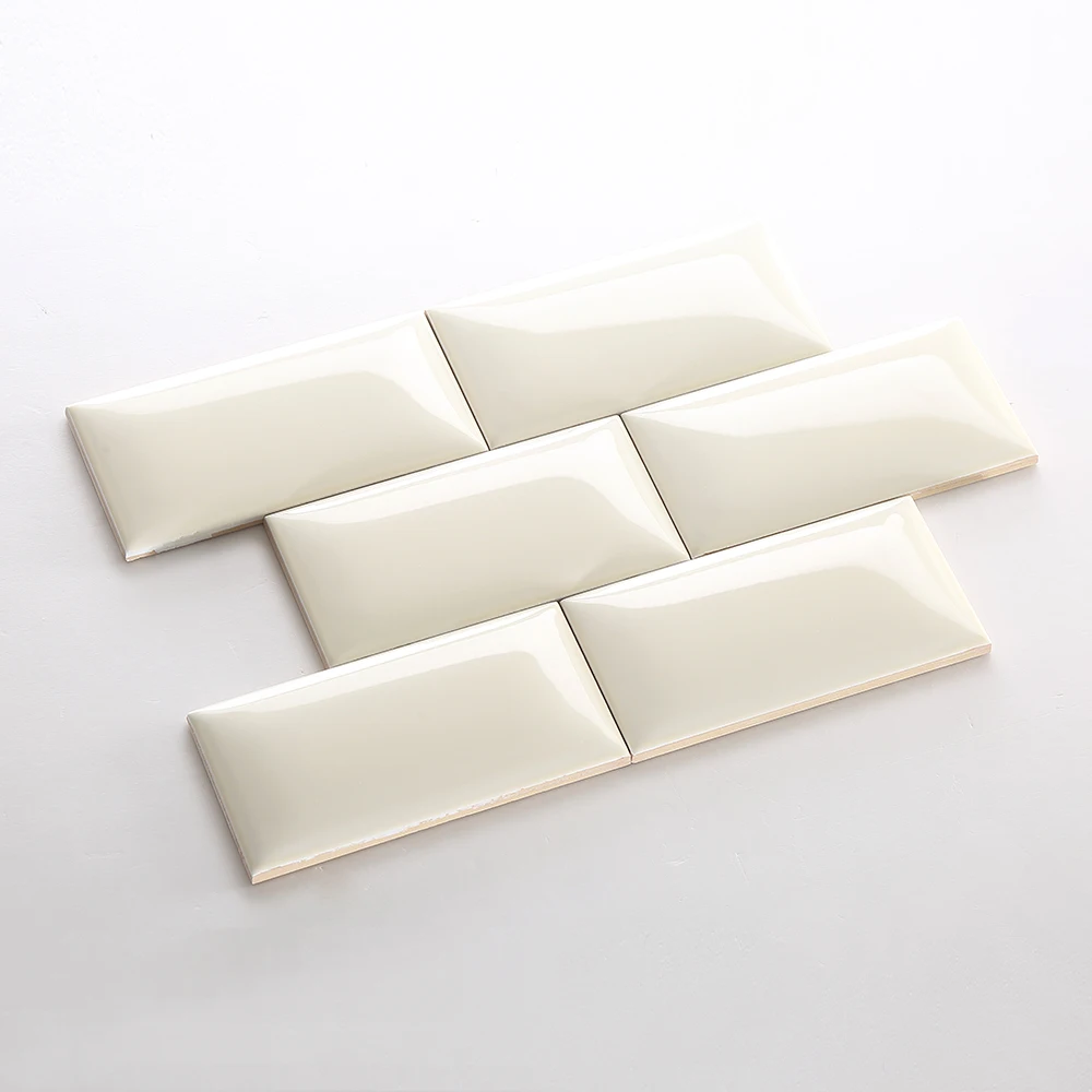 IMAC BREAD TILE Beige Glossy 75x150mm (3x6")