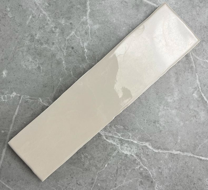 IMAC WAVE TILE Grey Glossy 75x300mm (3x12")